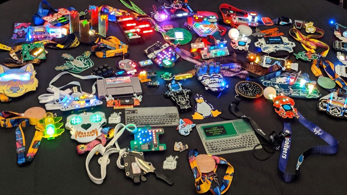 DEFCON Badges